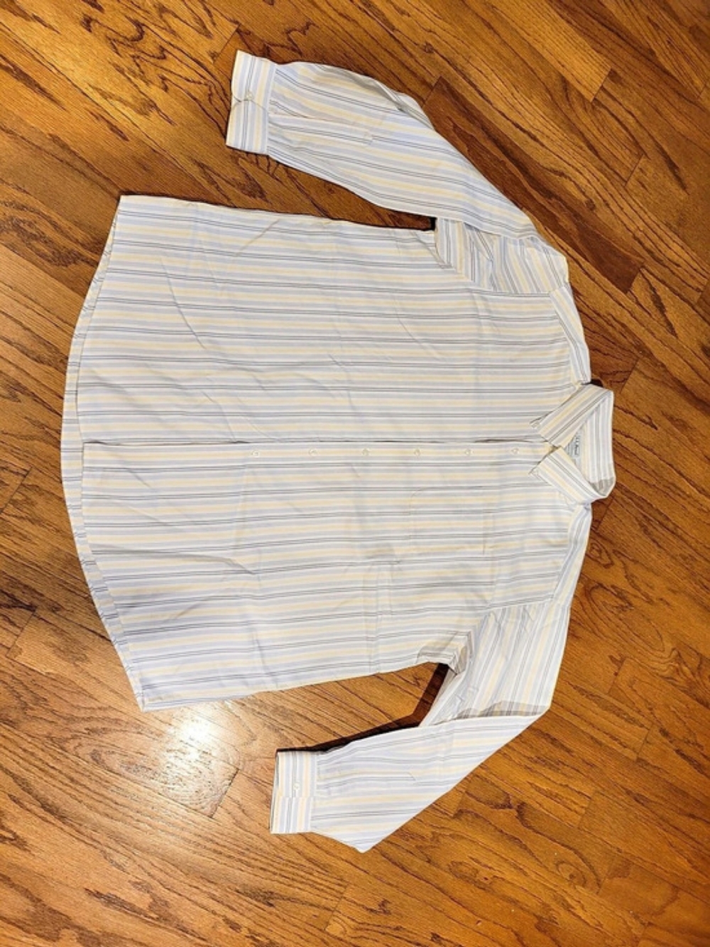 L.L.Bean Traditional Fit Oxford Stripe Button-Down Shirt